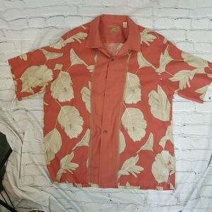 Caribbean men's button down shirt